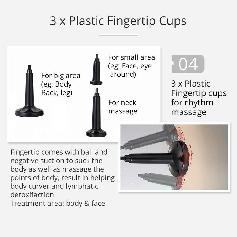 Vacuum Massage Machine 150ml Cups Breast Butt Enlargement Machine Spa Use - myChway UK