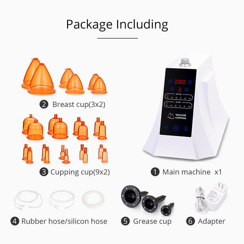 Vacuum Massage Machine 150ml Cups Breast Butt Enlargement Machine Spa Use - myChway UK