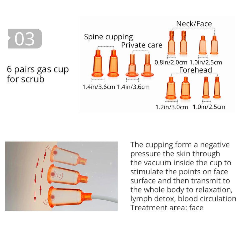 Vacuum Massage Machine 150ml Cups Breast Butt Enlargement Machine Spa Use - myChway UK