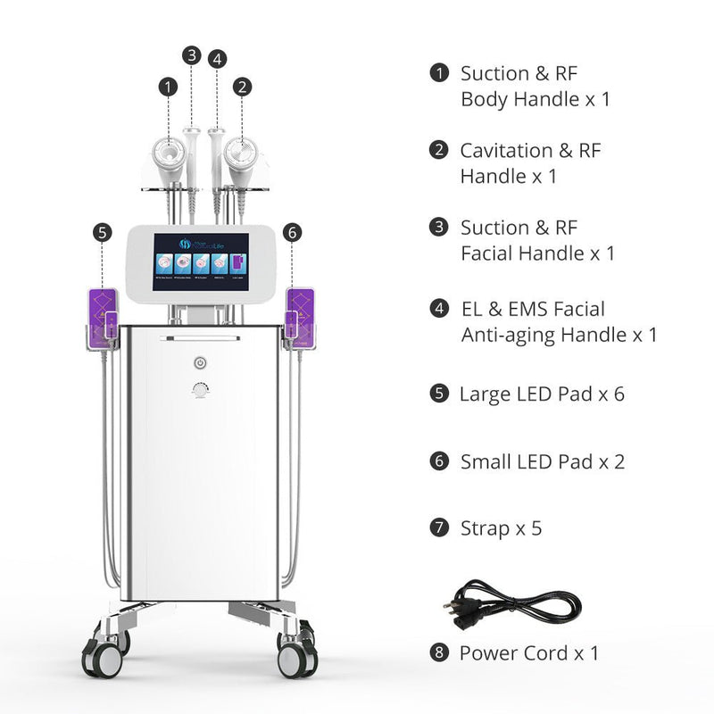 Vertical S Shape Machine 30K Cavitation Slimming Machine Spa Use - myChway UK