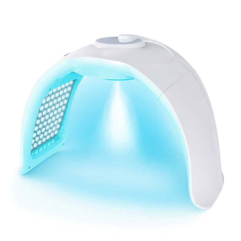 Folding 7 Colors LED Light Therapy Facial Care Machine Cold Spray With Nano Spray