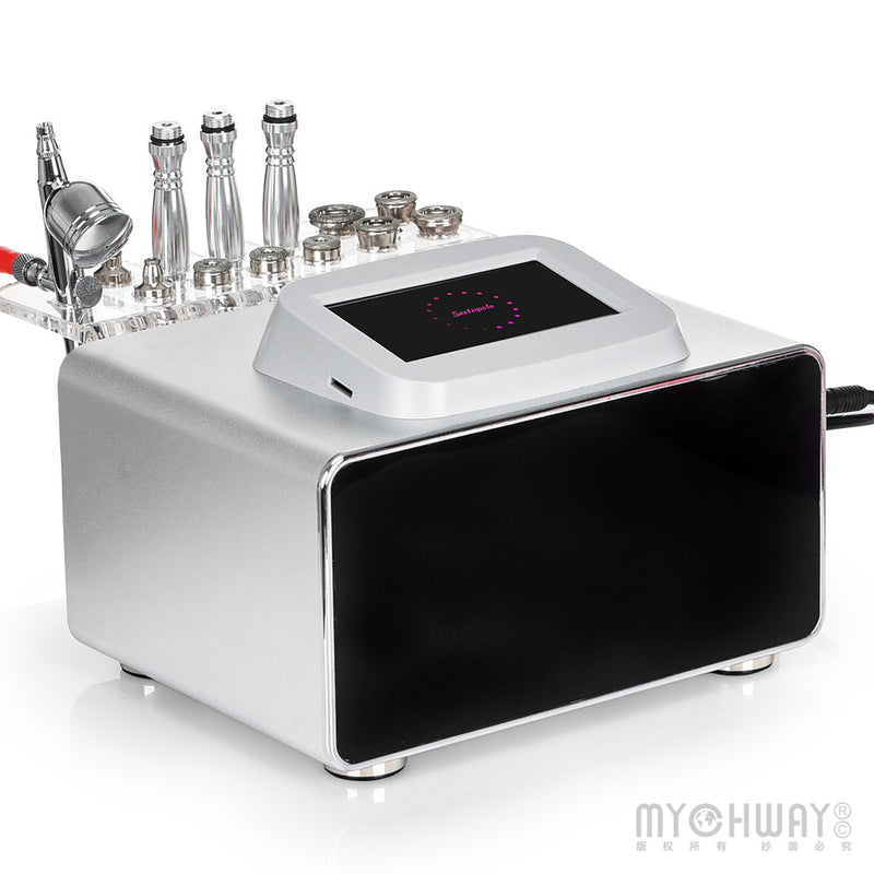 3 In 1 Vacuum Therapy Machine Microdermabrasion Spray Gun For Body Shape Facials