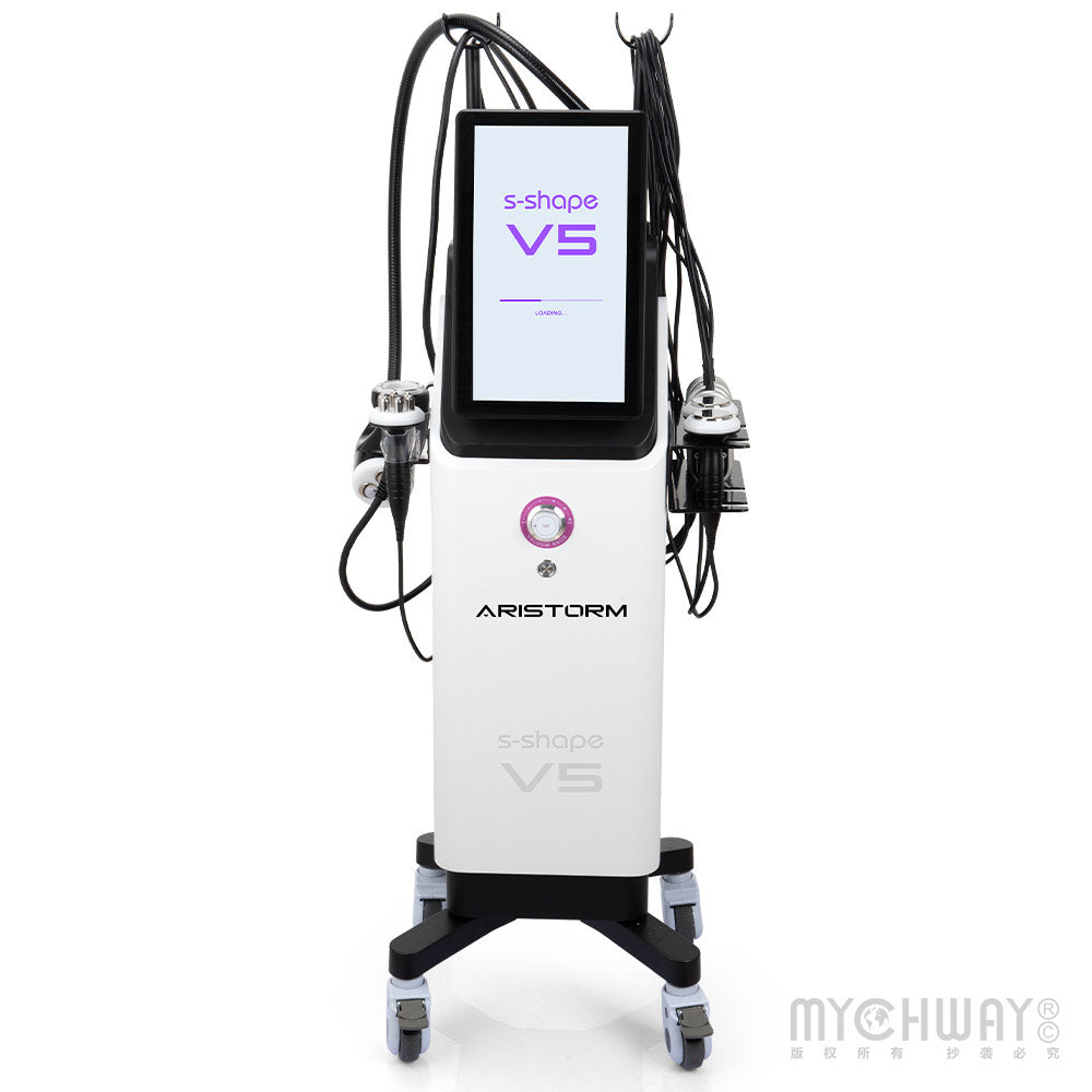 Aristorm S Shape Machine 3D 30K RF Vacuum EMS 5in1 Mutifunction Body Sculpting