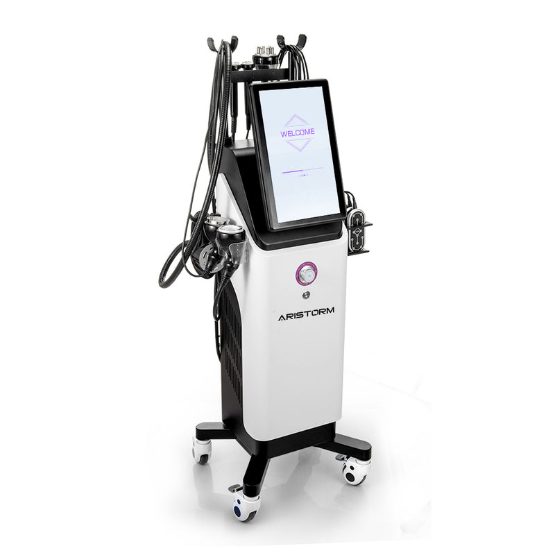 Aristorm Stand 7-in-1 S Shape Machine For Body Contouring & Anti-Aging 30K 50k Cavitation MachineSPA Use