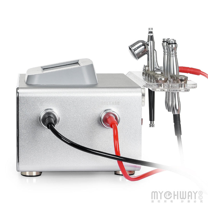 3 In 1 Vacuum Therapy Machine Microdermabrasion Spray Gun For Body Shape Facials