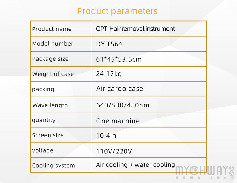 640/530/480nm Painless Diode Laser Hair Removal Machine For Face Whole Body