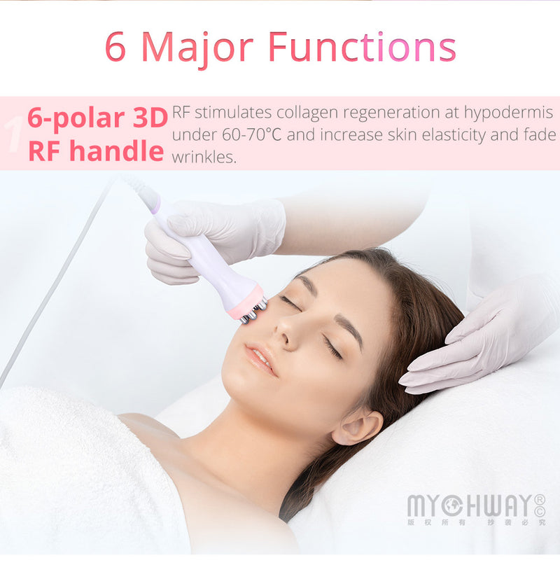 Professional Ultrasonic Skin Scrubber Machine For Skin Tightening Anti-Aging