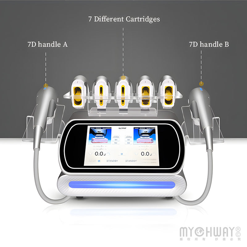 7D High Intensity Focused Ultrasound Machine Face Lifting Body Sculpting Device