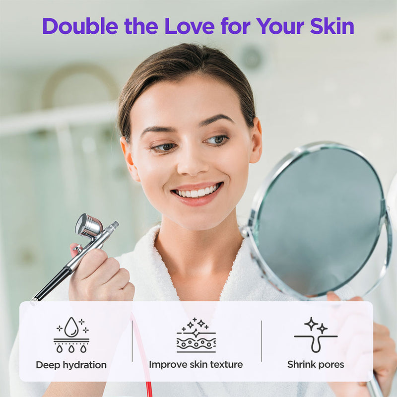 3 In 1 Vacuum Therapy Machine Microdermabrasion Spray Gun For Body Shape Facials