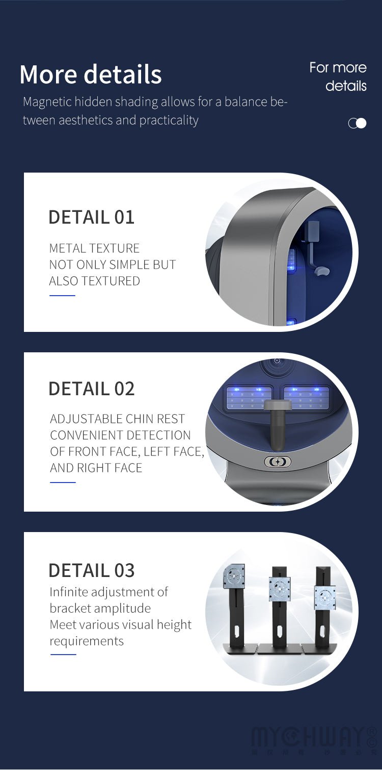 X5 Pro AI Skin Image Analyzer Facial Scalp Detection Health Management Machine - myChway UK