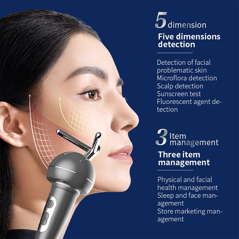 X5 Pro AI Skin Image Analyzer Facial Scalp Detection Health Management Machine - myChway UK