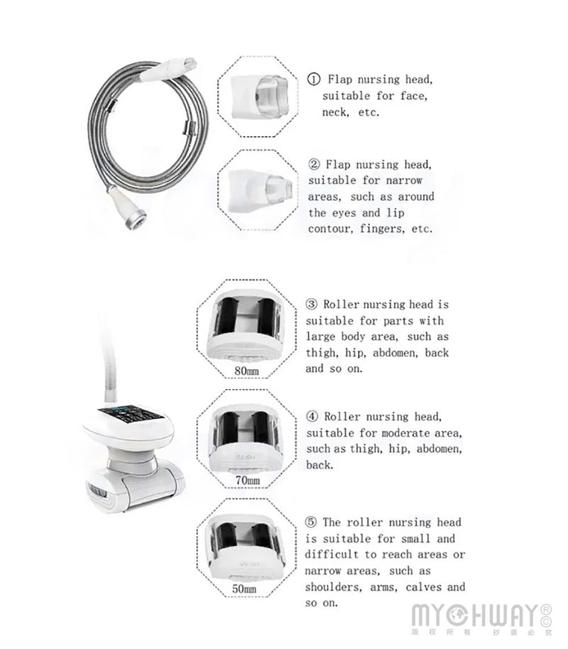Negative Pressure Roller Inner Ball Roller Body Sculpting Slimming Machine