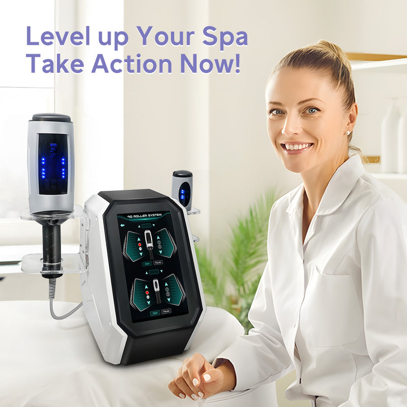 360 Degree Rotating 9D Inner Ball Roller Machine Body Massage Face Lifting