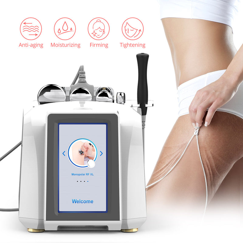 Monopolar RF Radio Frequency Skin Tightening RF Face Lift Treatment 4Tips Device