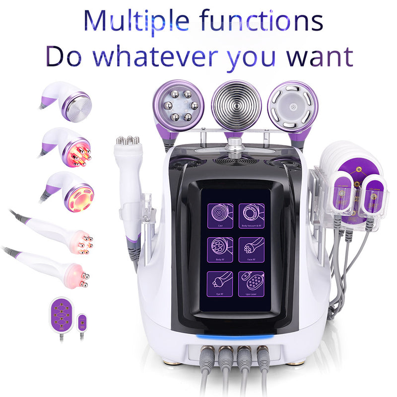 Aristorm 6 In 1 Lipo 40K Cavitation 2.5 RF Vacuum Slimming Beauty Machine For Body Sculpting Skin Tightening