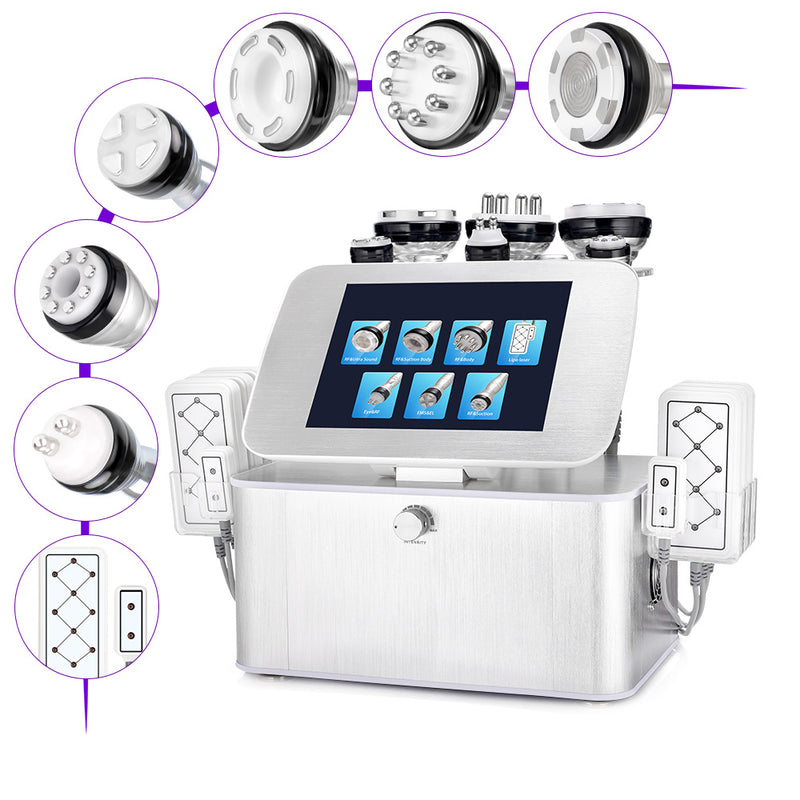 30K Cavitation 2.5 Vaccum RF Lifting Body Slimming Fat Loss Machine For Body Contouring