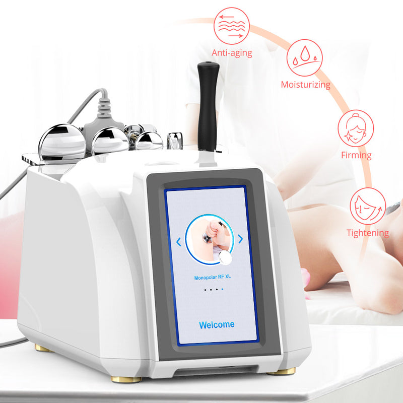 Monopolar RF Radio Frequency Skin Tightening RF Face Lift Treatment 4Tips Device