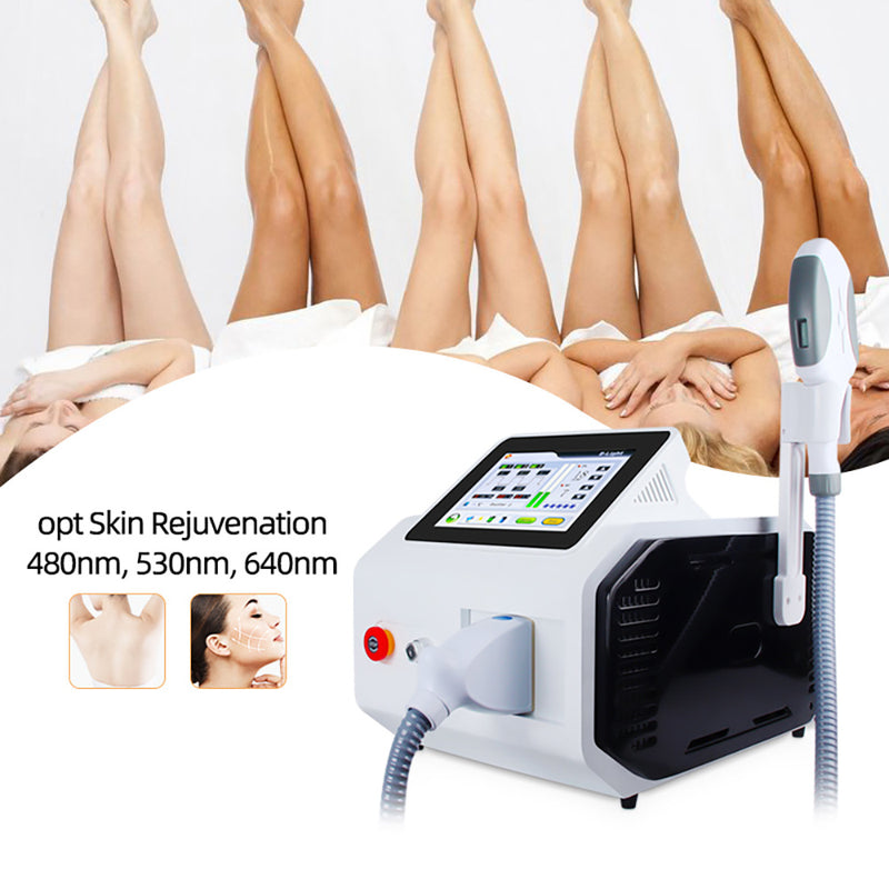 640/530/480nm Painless Diode Laser Hair Removal Machine For Face Whole Body