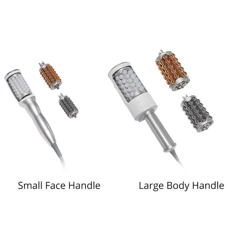 Dual-Handle Inner Ball Roller Beauty Machine Body Sculpting Face Lifting