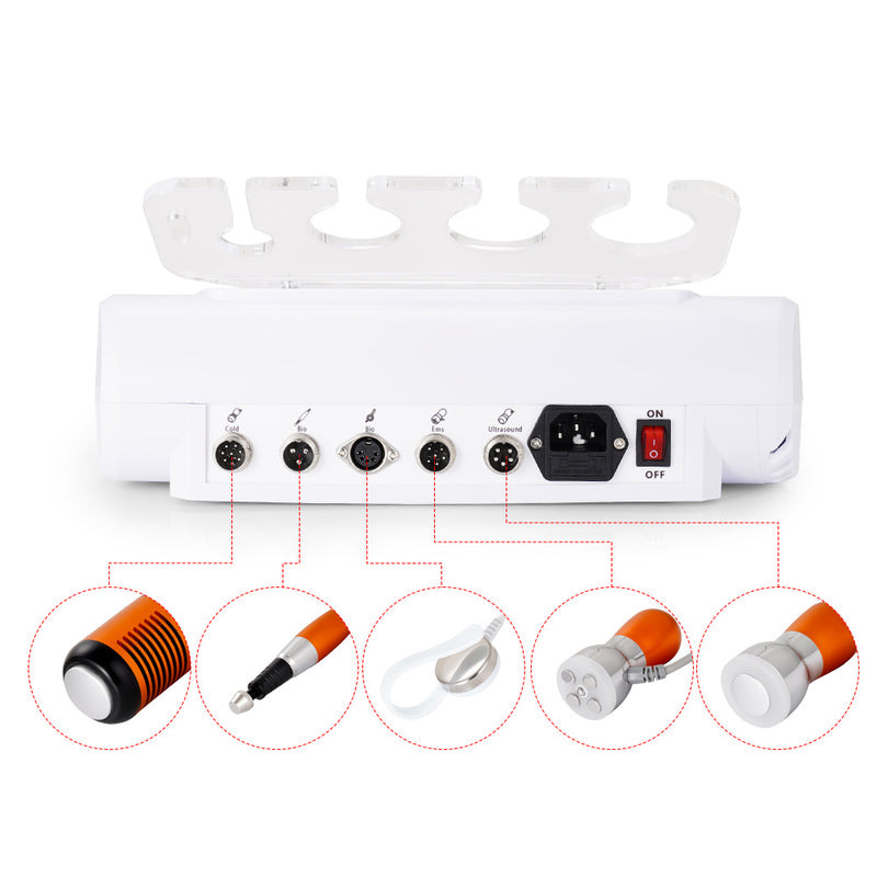 No-Needle Mesotherapy Ultrasonic Facial Photon Cold Hammer Skin Care Bio Massage