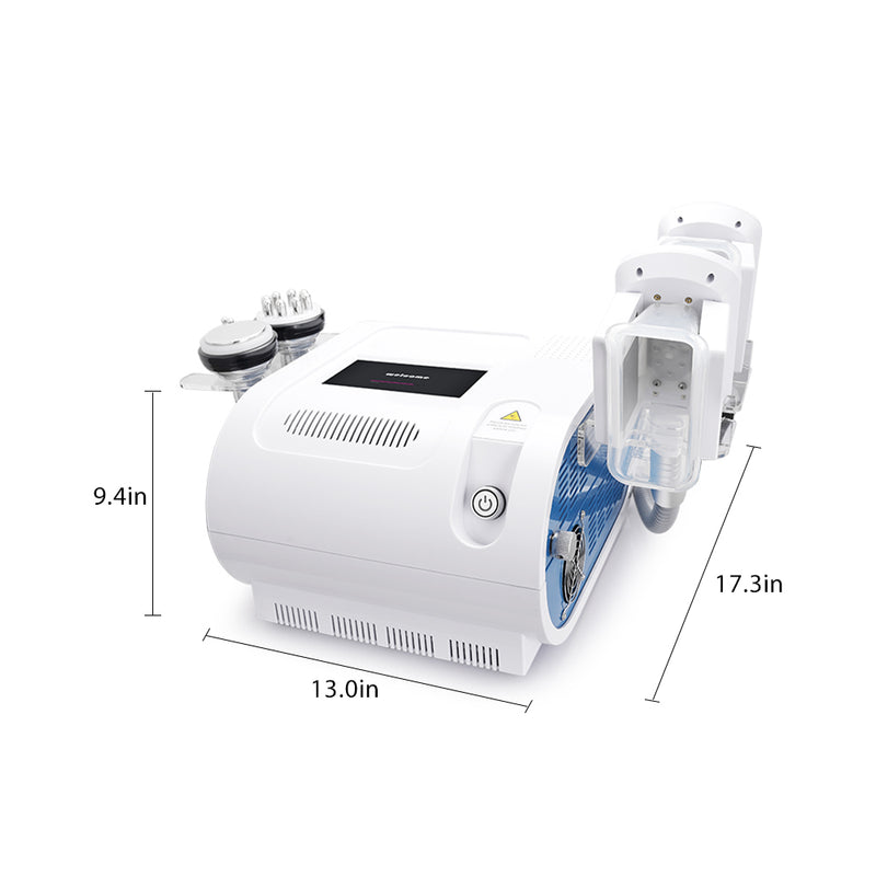 Double Handles Cooling Systerm Cavitation RF Slimming Cellulite Removal Machine