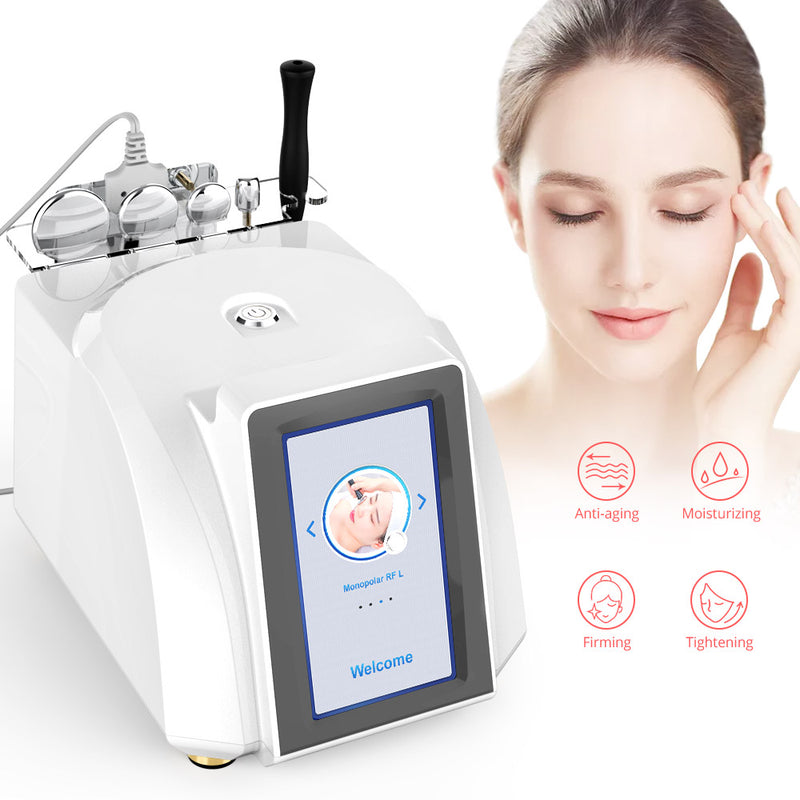 Monopolar RF Radio Frequency Skin Tightening RF Face Lift Treatment 4Tips Device